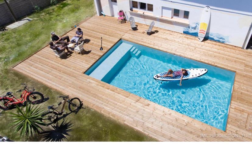 Готель Sewa Surf House 10Min De Capbreton Hossegor Benesse-Maremne Екстер'єр фото